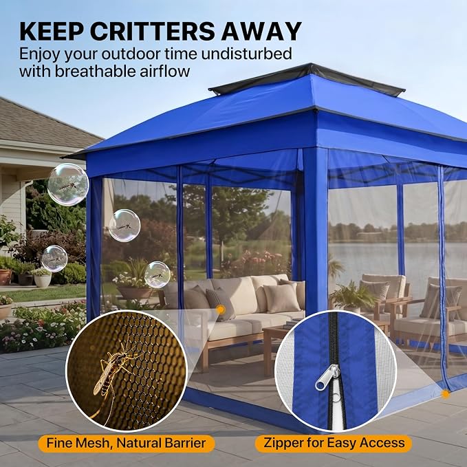 COOS BAY 11x11 Pop Up Gazebo - Image 6