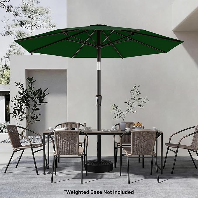 9 FT Patio Umbrella for Outdoor, Outdoor Table Umbrella - Image 6