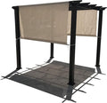 Alion Home Custom HDPE Permeable Canopy Sun Shade Cover Replacement by ALIONHOME