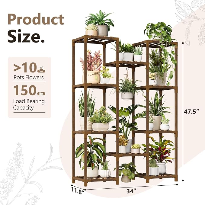 Plant Stand with Grow Light - Image 3