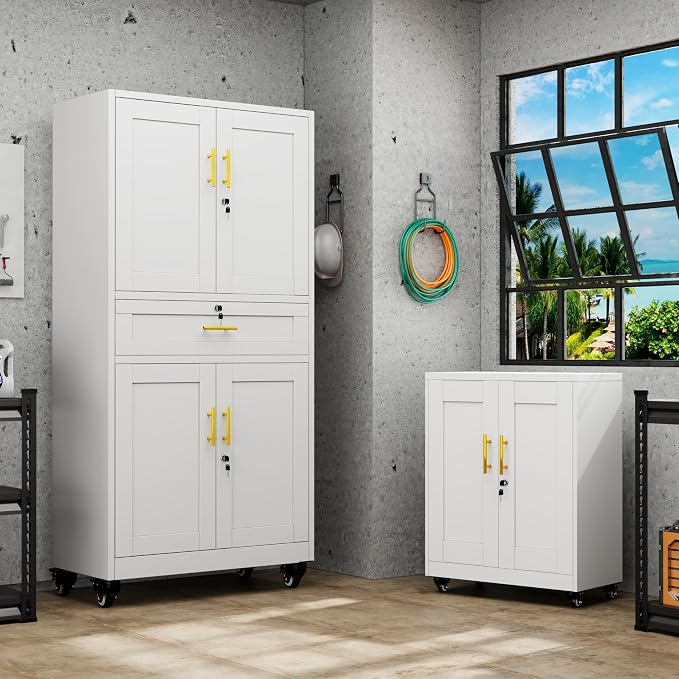GAIOUS Metal Garage Storage Cabinet - Image 8