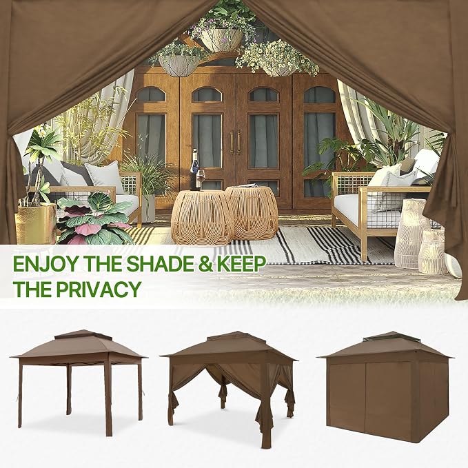 COOS BAY 11x11 Pop Up Gazebo - Image 6
