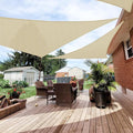 Patio Paradise 24' x 24' x 24' Sun Shade Sail Triangle Canopy Shade Cloth by Patio