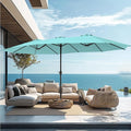 PHI VILLA 15ft Large Outdoor Patio Umbrella by PHIVILLA