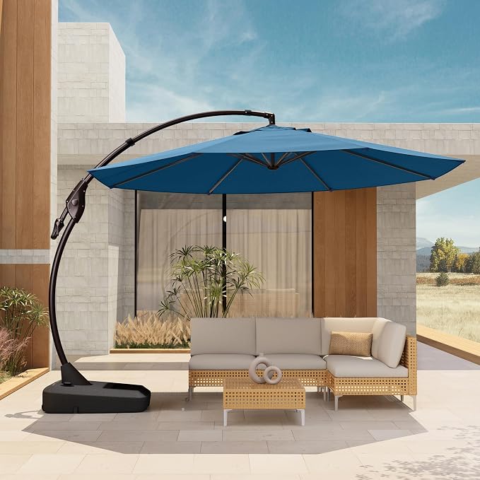 Grand patio 12FT Sunbrella Cantilever Umbrella by GrandPatio