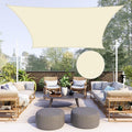 Neween Waterproof Sun Shade Sail Rectangle UV Block Canopy by Neween