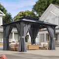 Aoxun 12'x10' Hardtop Gazebo by Aoxun