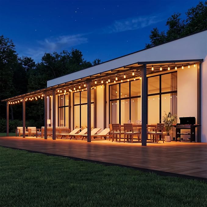 Aoxun 42’x10’ Gazebo for Patio, Gazebo Pergola - Image 7