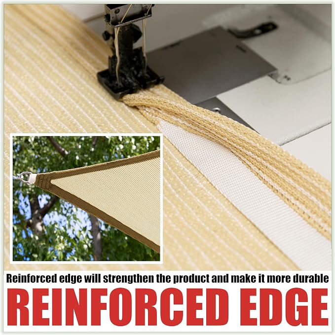 Royal Shade 13' x 19' Blue Rectangle Square Sun Shade Sail Order to Make - Image 5