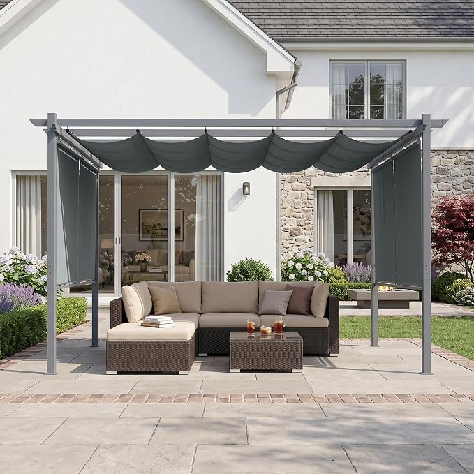 12 x 12 ft Outdoor Pergola - Image 2