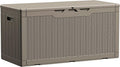 Devoko 100 Gallon Waterproof Resin Deck Box, Large Outdoor Storage Box | Indoor by DEVOKO