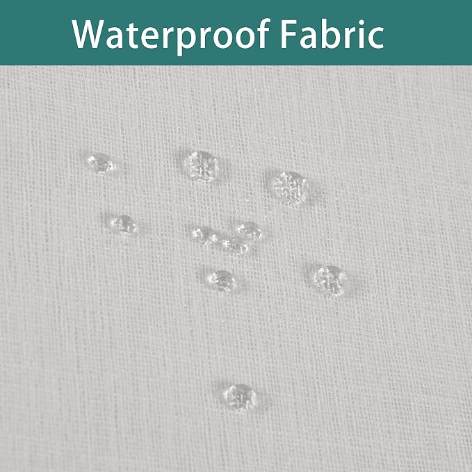 LORDTEX Burlap Linen Look Outdoor Curtain - Image 3