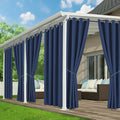 Outdoor Curtains for Patio Waterproof, 6 Drape Panels, Sun Shades | Privacy & by RichSets