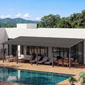 Aoxun 34’x10’ Gazebo for Patio, Gazebo Pergola by Aoxun