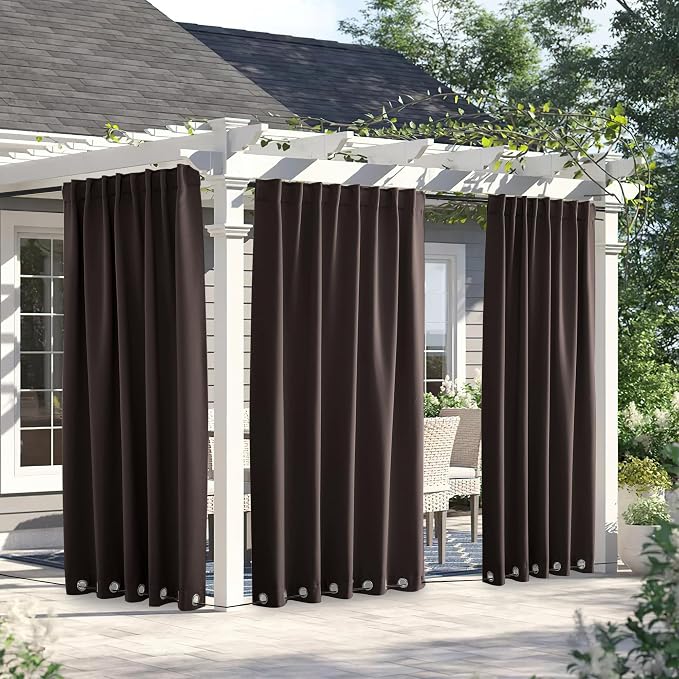 NICETOWN Windproof Outdoor Curtains by NICETOWN