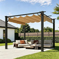 Aoxun 10'x10' Outdoor Pergola, Patio Pergola by Aoxun