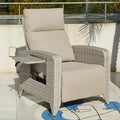 Upgraded Outdoor Recliner Chair, Reclining Patio Chairs by zzw