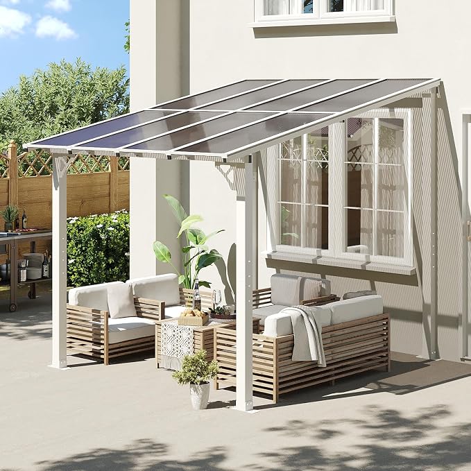 Aoxun 8’x10’ Gazebo for Patio, Gazebo Pergola - Image 7