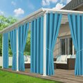 Patio Curtains Outdoor Waterproof, Privacy Drapes | Weatherproof & Sun Blocking by RichSets