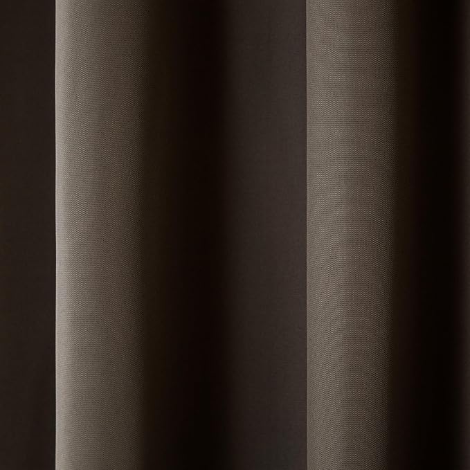 TOWN & COUNTRY BASICS Cabana Solid Heavyweight Indoor Outdoor Curtains - Image 5