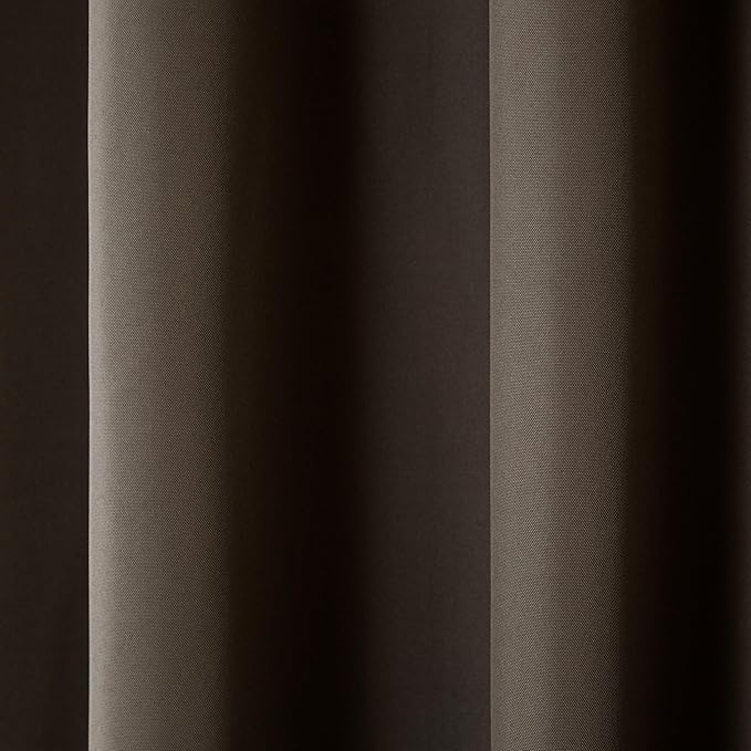 TOWN & COUNTRY BASICS Cabana Solid Heavyweight Indoor Outdoor Curtains - Image 4