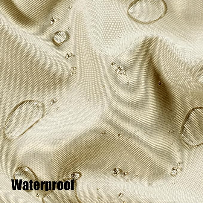 BONZER Outdoor Curtains for Patio Waterproof Thick Privacy Extra Wide | Grommet - Image 2