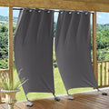 RYB HOME Windproof Outdoor Curtains by RYBHOME