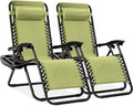 Best Choice Products Set of 2 Adjustable Steel Mesh Zero Gravity Lounge Chair by Unknown