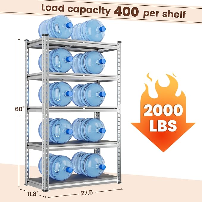 Romorgniz 60" H Waterproof and Rustproof Plant Shelf - Image 2