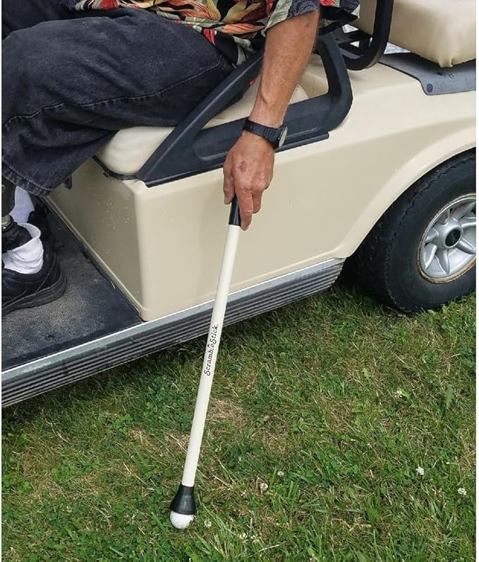 The Original Scramble Stick Golf Ball Retriever, One 32-Inch and One 26-Inch, 2-Pc Set