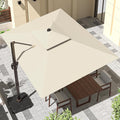9' X 12' Cantilever Outdoor Patio Umbrellas by ORYNTREX