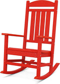 POLYWOOD® Presidential Rocking Chair in Sunset Red by POLYWOOD