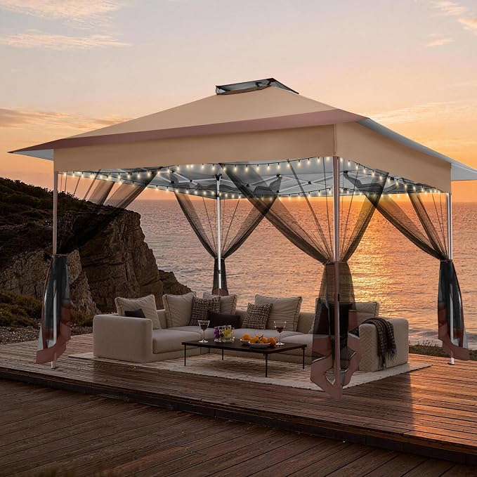 COBIZI 10x15 Pop up Canopy Gazebos on Clearance-Canopy Tent - Image 5