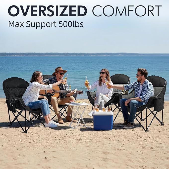 Oversized Camping Chair for Adults - Image 2