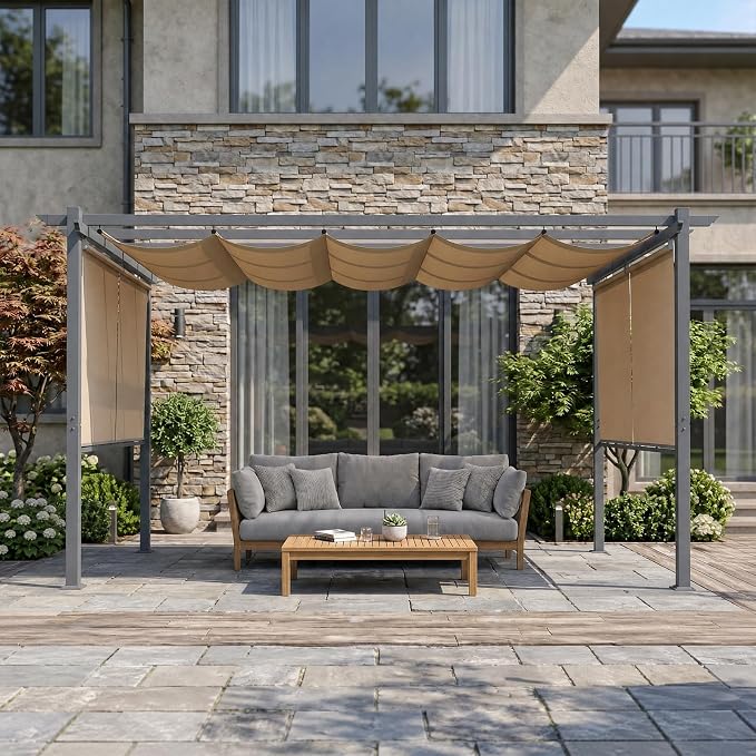 10 x 12 ft Outdoor Pergola - Image 2