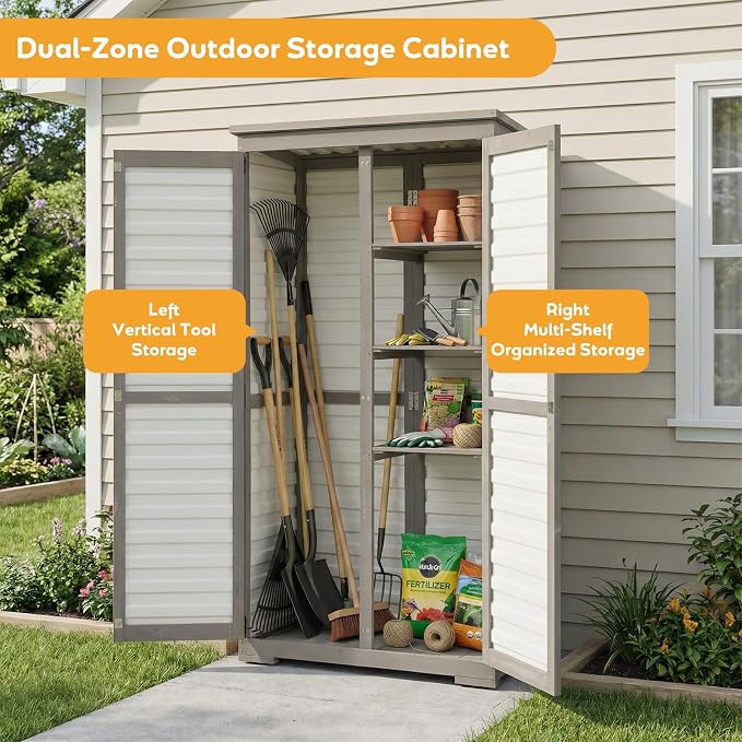 PetsCosset Outdoor Storage Cabinet - Image 2