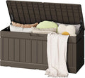 Flamaker Outdoor Storage Box 80 Gallon Resin Waterproof Deck Box | Delivery Box by Flamaker