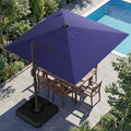 10x10FT Cantilever Outdoor Umbrella by ZLACUIU