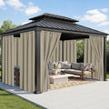 Outdoor Curtains for Patio Waterproof, 8 Panels, Rod Pocket | Weatherproof & by RichSets