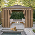 DIVA EN CAMINO DEC Outdoor Patio Curtain Waterproof Darkening Thermal Insulated by DivaenCamino