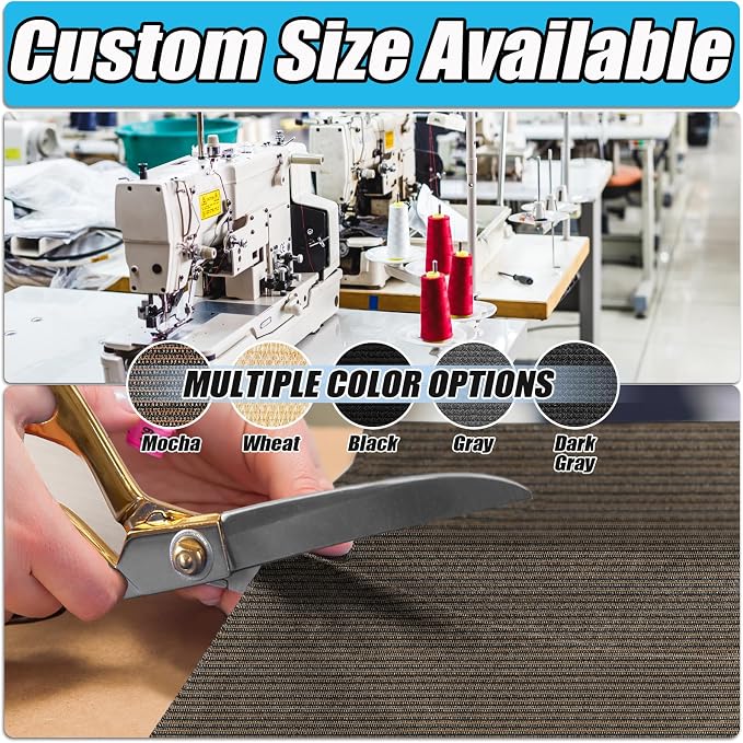 Amagenix 90% Shade Fabric 7'X 9' Mocha Sun Shade Cloth - Image 2