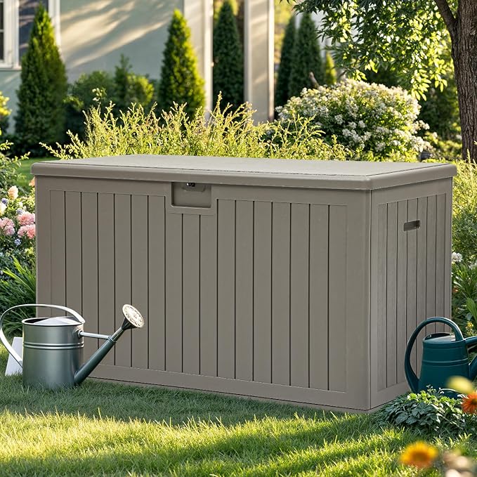 YITAHOME 220 Gallon Double-Wall Deck Box - Image 8