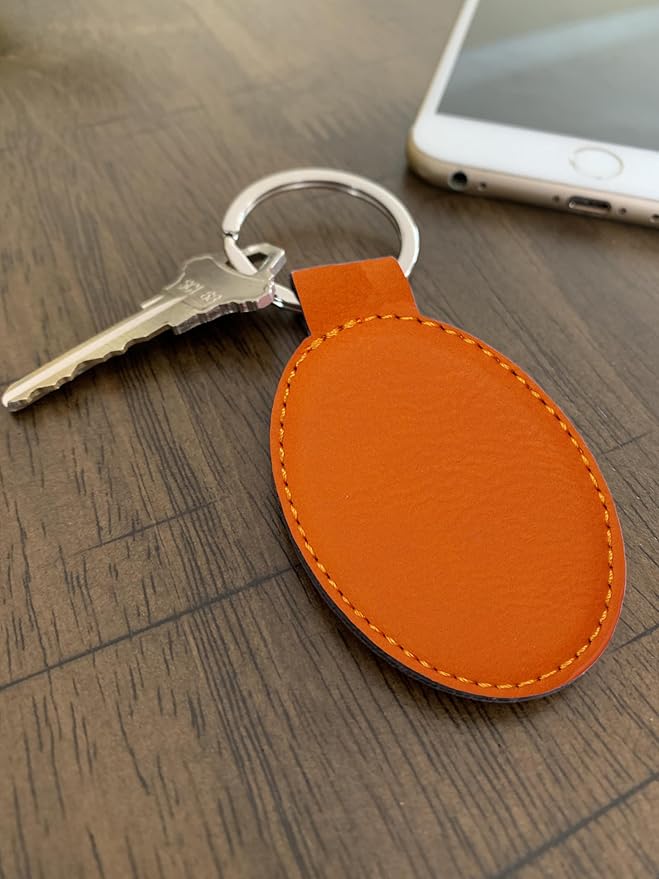 LaserGram Oval Keychain, Water Polo, Personalized Engraving Included