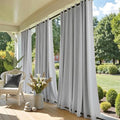 NICETOWN Outdoor Curtain Waterproof & Windproof, Energy Smart Thermal Insulated by NICETOWN
