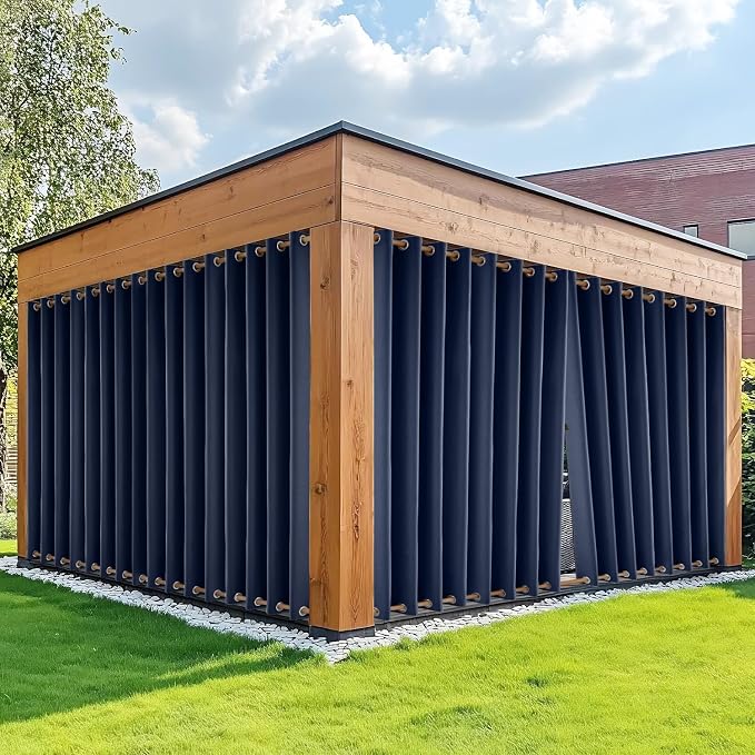 HDCAXKJ Waterproof Outdoor Curtains by HDCAXKJ