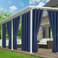 Patio Curtains Outdoor Waterproof, Privacy Drapes | Weatherproof & Sun Blocking by RichSets