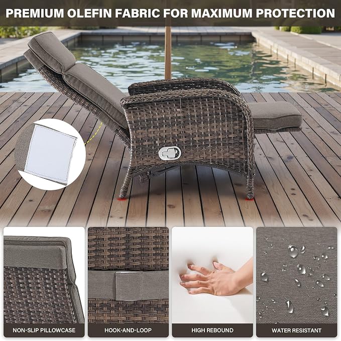 Versatile Outdoor Recliner Chair - Image 6