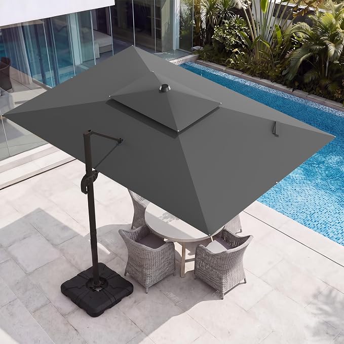 9x12 FT Patio Cantilever Umbrella - Image 9