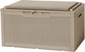 Flamaker Deck Box 98 Gallon Waterproof Resin Storage Box by Flamaker