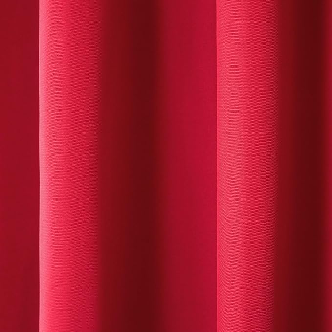 TOWN & COUNTRY BASICS Cabana Solid Heavyweight Indoor Outdoor Curtains - Image 4